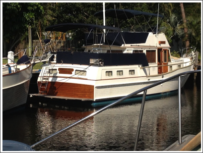 42' Grand Banks
'Water Lily'
Delivery, Refit and Instruction 2013
Eastern Seaboard