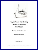 Yacht Instruction course manual customized for you and your boat 